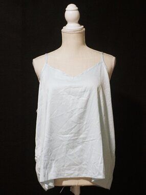 Ink & Ivy Light Blue Satin Camisole Adjustable Straps Women’s XXL